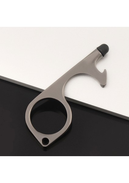 Tetik Dokunmatik Ekran Anahtarlık Tetik Dokunmatik Ekran Anahtarlık Halkası Anti Temas Kapı Açıcı Basın Asansör Aracı Taşınabilir Moda Görünüm (Yurt Dışından) fiyatları