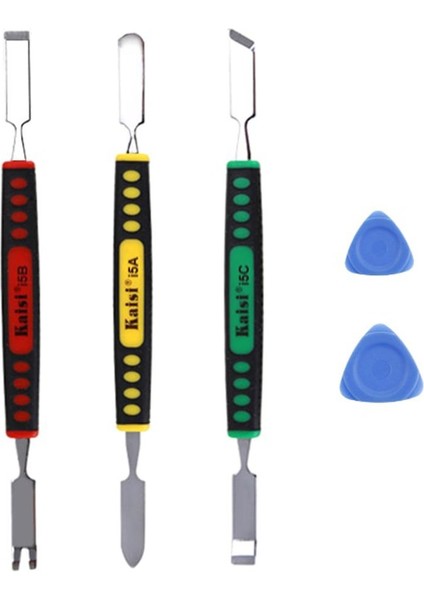 Kaisi 5 In 1 Çift Uçlu Metal Spudger ve Plastik Gitar Seçtikleri Pry Açıcı Iphone Ipad Tablet Cep Telefonu Açılış Onarım Aracı (Yurt Dışından)