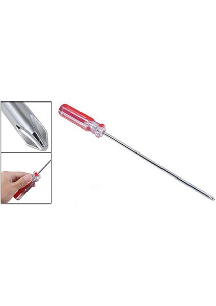 Çapraz Tornavida-1 x Çapraz Tornavida-Kırmızı&şeffaf (Yurt Dışından)