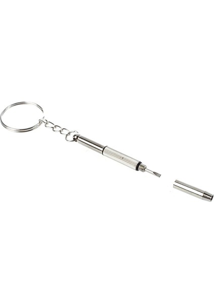 2x Mini Tornavida 3'ü 1 Arada Phillips Düz Somun Altıgen Içi Boş Anahtarlık Güneş Gözlüğü (Yurt Dışından)