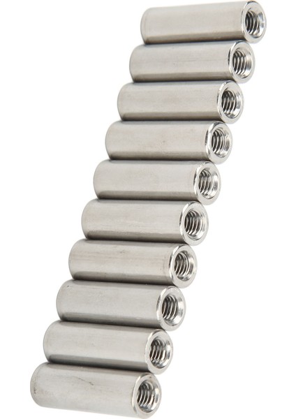 Dişi Dişli Bağlantı Somunu, Ev Dekorasyonu Için Bağlantı Somunu Seti M6 304 Paslanmaz Çelik (Yurt Dışından) modelleri