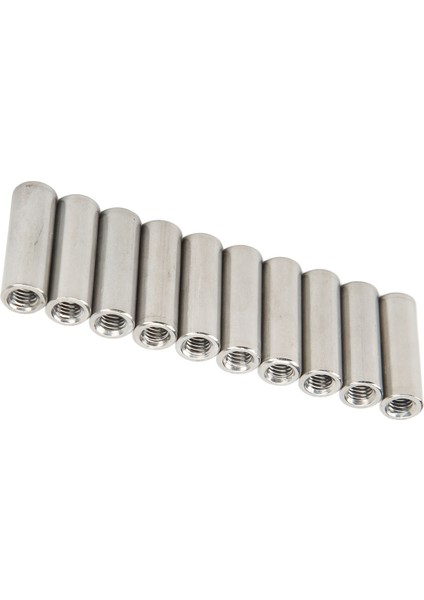 Dişi Dişli Bağlantı Somunu, Ev Dekorasyonu Için Bağlantı Somunu Seti M6 304 Paslanmaz Çelik (Yurt Dışından) fırsatları