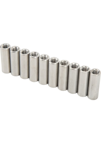 Dişi Dişli Bağlantı Somunu, Ev Dekorasyonu Için Bağlantı Somunu Seti M6 304 Paslanmaz Çelik (Yurt Dışından) indirimleri