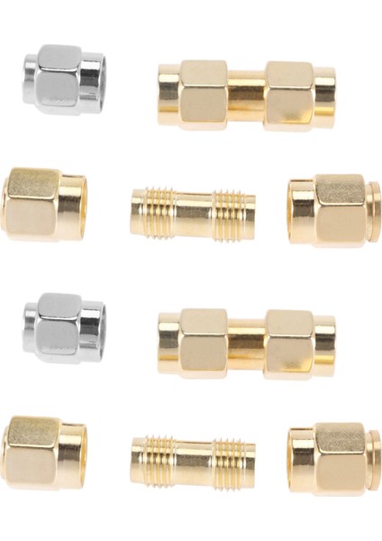 2x Sma-Tipi 50 Ohm Nanovna Vektör Ağ Analizörü Kalibrasyon Kiti Yük & Kısa & Açık (Yurt Dışından)