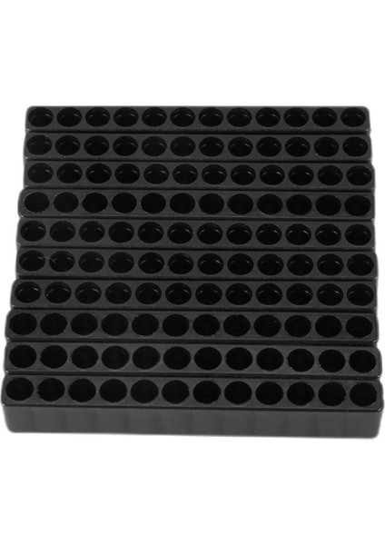 Zoroom 10 Adet 12 Delikli Tornavida Bit Tutucu Kutusu Blok Siyah Altı Açılı 6.35MM Kolu (Yurt Dışından) fiyatları