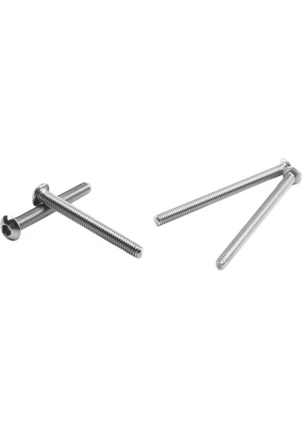 60 Adet Paslanmaz Çelik Düğme Başlı Vida Altıgen Soket Cıvatalar M3 / 3mm, 30 Adet M3 x 25MM ve 30 Adet M3 x 40MM (Yurt Dışından)