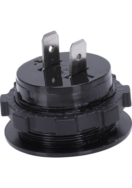 Dijital Voltmetre-2 x LED Dc Voltmetre 2 x Mavi Izole Terminaller-Siyah & Siyah-Yeşil (Yurt Dışından)