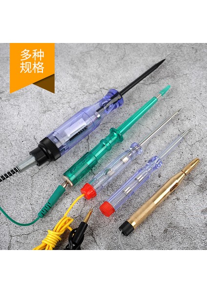 Araba Tamir Devresi Algılama Kalemi 6V12V24V Elektrikçi Test Lambası Çok Fonksiyonlu Araç Tamir Devresi Devre Algılama Lambası (Yurt Dışından) modelleri