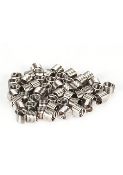 50PCS Dişli Ekler M6 1.0 1.5d Paslanmaz Çelik Helicoil Aletler Vida Kolu - Gümüş (Yurt Dışından) fiyatları