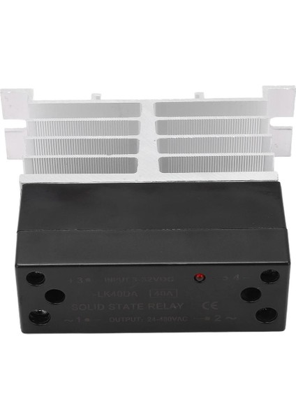Katı Hal Röle, Uzaktan Kumanda Sistemi Için Elektrikli Fırın Için Abs Kabuk Alüminyum Alt Plaka Dc'den Ac'ye Röle DC3-32V (Yurt Dışından)