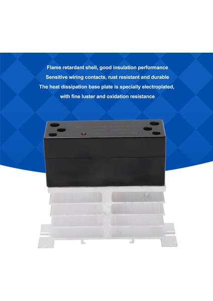 Katı Hal Röle, Uzaktan Kumanda Sistemi Için Elektrikli Fırın Için Abs Kabuk Alüminyum Alt Plaka Dc'den Ac'ye Röle DC3-32V (Yurt Dışından) modelleri