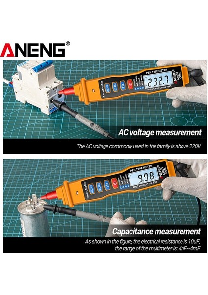 Gerilim Ölçer El Arkadan Aydınlatmalı LCD Ekran Kalem Tipi Dijital Multimetre Dc/ac Gerilim Ölçer Direnç Diyot Süreklilik Test Cihazı Multimetre Aksesuarları (Yurt Dışından) indirimleri