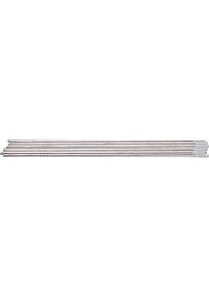 Çubuk Tungsten Elektrot 10 Adet 2mm WC20 Ark Iğnesi Kaynak Için Ince Paslanmaz Çelik Gri (Yurt Dışından)