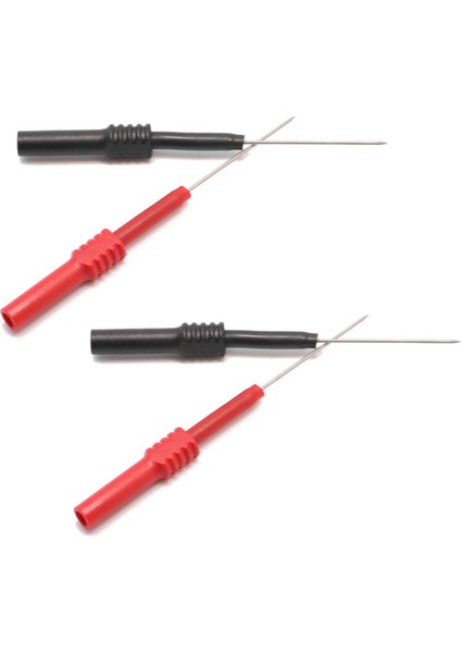 4 Adet T0162 Test Pimi Arka Pin Ölçer Kalem 3.5 cm Pa ile 4 mm Istiflenebilir Muz Soket Elektrik Testi (Yurt Dışından)