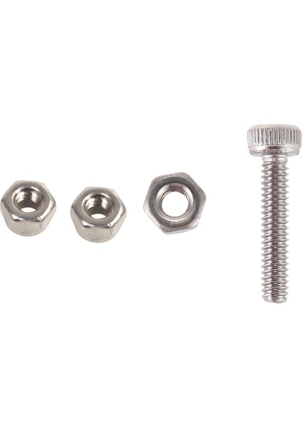 50 Adet M2 Çinko Kaplama Kendinden Kilitlemeli Naylon Altıgen Kilit Somunları ve 50 Takım M2X10MM Altıgen Soket Başlı Tırtıllı Kapak Vidaları Cıvata Somun (Yurt Dışından) fiyatları