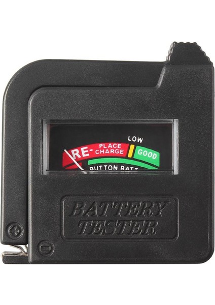 Aa Aaa CD 9V 1.5V Evrensel Düğme Pil Volt Test Cihazı Checker Göstergesi - Siyah (Yurt Dışından)
