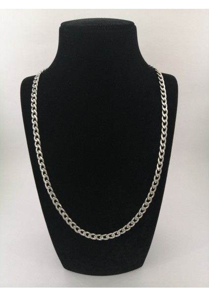 Figaro Model Yassı Erkek Çelik Zincir Kolye fiyatları