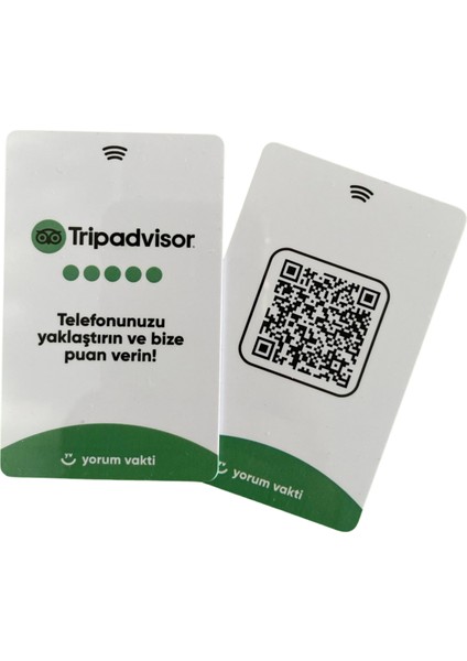 Tripadvisor Yorum ve Puanlama Kartı