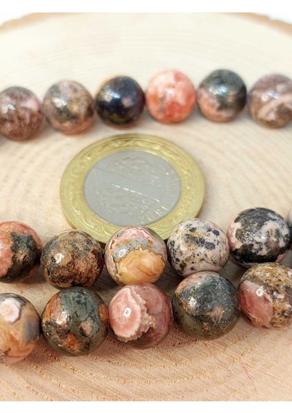Rodokrozit Taşı Koyu Renk Dizi 10MM fiyatları