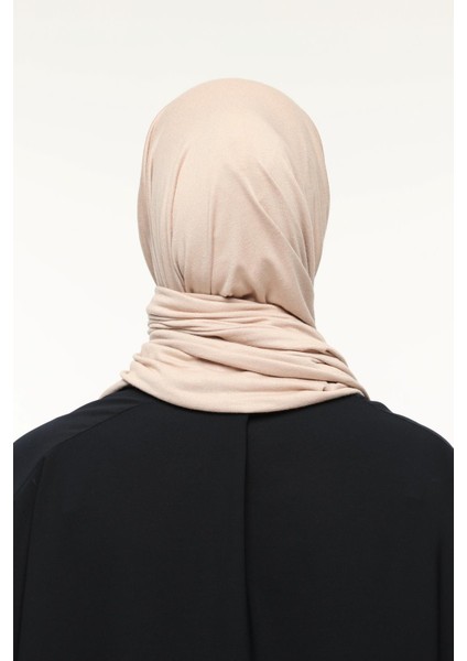 Tesettür Penye Şal Düz-Toz Bej fırsatları