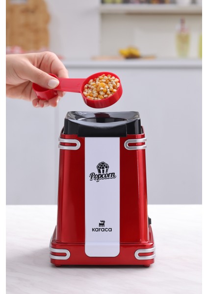 Retro Popcorn Makinesi Küçük