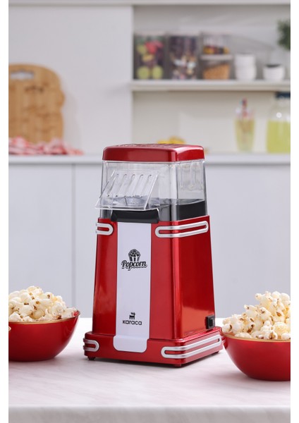 Retro Popcorn Makinesi Küçük