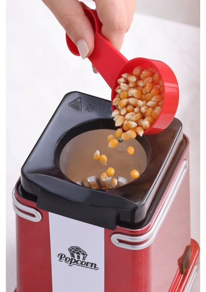 Retro Popcorn Makinesi Küçük