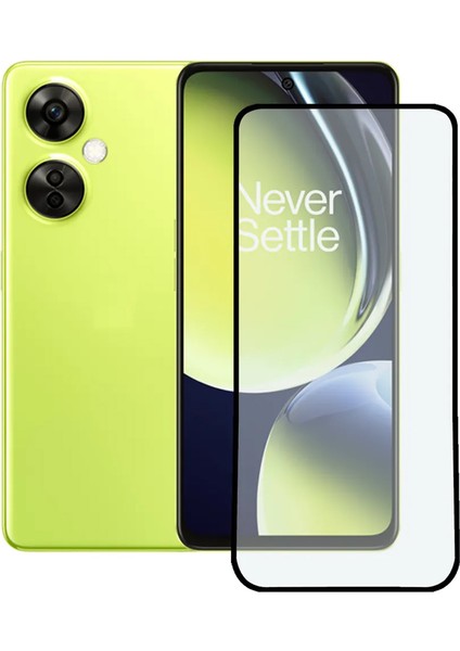 Oneplus Nord Ce 3 Lite Tam Kaplayan Çerçeveli Tempered Ekran Koruyucu - AL3276