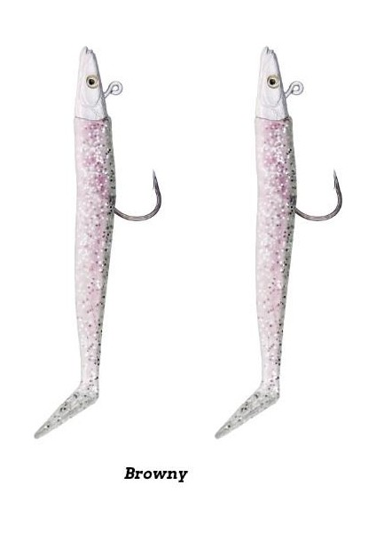 Zand Eel 11CM 7GR-14GR Double Body+Head Silikon Balık