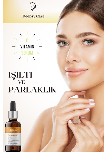 Deepsy Care Aydınlatıcı C Vitamini Serumu 30 ml