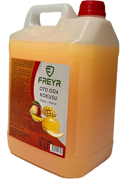 Mango Kavun Oto Parfüm 5lt Ve 1lt Sprey Araç Ev Ortam Kokusu( 400 ml ve 50ML Hediye)