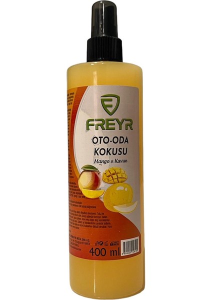 Mango Kavun Oto Parfüm 5lt Ve 1lt Sprey Araç Ev Ortam Kokusu( 400 ml ve 50ML Hediye)