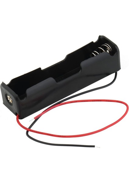 Plastik Pil Saklama Kutusu Kutu Tutucu, 1 x 18650 Siyah, 6'lı (Yurt Dışından) fiyatları