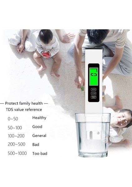 In 1 Tds Ec Metre Su Sıcaklığı Ölçer Yüksek Hassasiyetli Dijital LCD Su Test Kalemi Hydroponictester Akvaryum Için Su Kalitesi Aracı, Yüzme Havuzu Ölçümü (Yurt Dışından) fırsatları