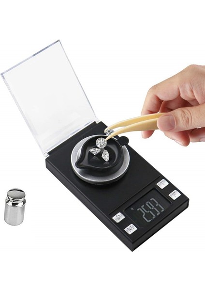 Dijital Miligram Ölçeği 100G/0.001G, Kalibrasyon Ağırlığı ile Cep Ölçeği Için Yüksek Hassasiyetli Mini Karat Takı Ölçeği (Yurt Dışından) modelleri