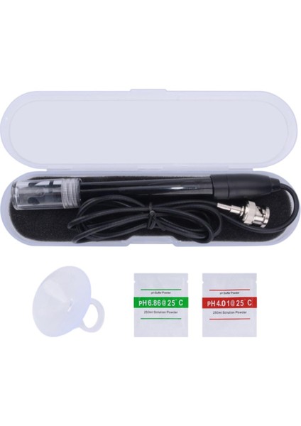 Adet PH-201 Siyah Laboratuvar Elektrodu Elektrot Sensörü Konektörü Probu Ph Kompozit Elektrot, Kompozit Elektrot (Yurt Dışından)