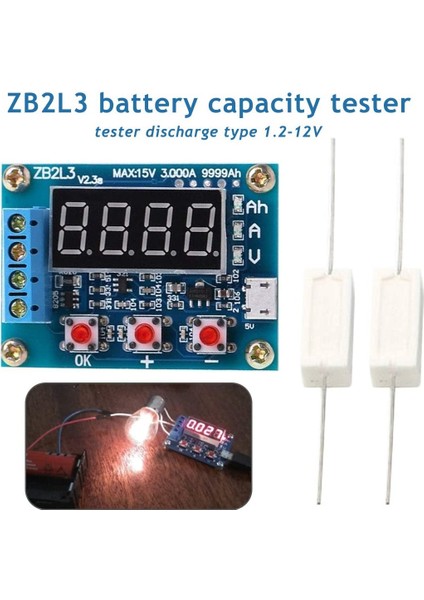 Akü Kapasitesi Test Cihazı-1 * Akü Kapasitesi Test Cihazı 2 * Yük Dirençleri-Mavi (Yurt Dışından) fiyatları