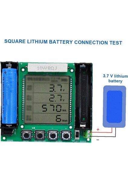 XH-M239 Lityum 18650 Gerçek Kapasite Test Cihazı Modülü Mah/mwh (Yurt Dışından)