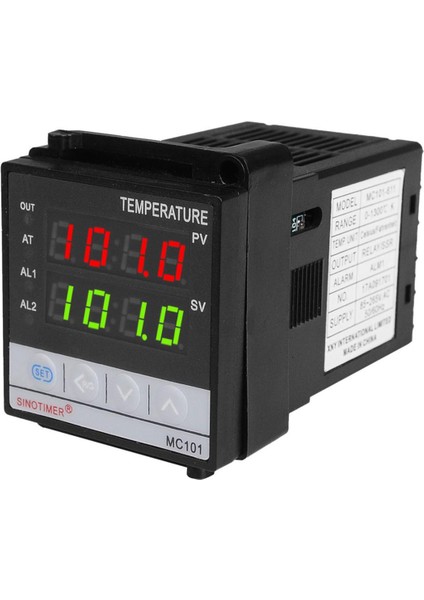 Sınotımer Termostat Termometre Ssr Röle Çıkışı Pıd Sıcaklık Kontrol Cihazı (Yurt Dışından)