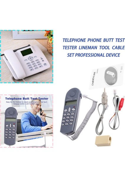 Telefon Telefonu Test Test Cihazı Yan Hakem Aracı Kablo Seti Profesyonel Cihaz (Yurt Dışından) fırsatları