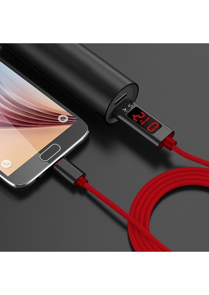 LED Ekran Gerilim Akım USB Kablolu Telefon Şarj Kablosu (Yurt Dışından) fırsatları