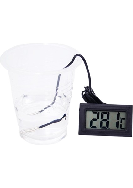 LCD Elektronik Termometre Akvaryum Buzdolabı Su Sıcaklığı Ölçer (Yurt Dışından) modelleri