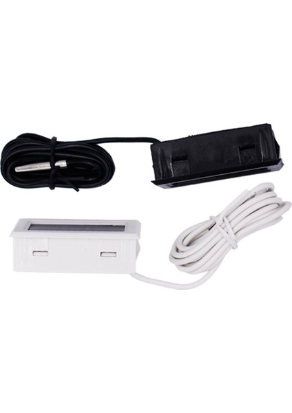 LCD Elektronik Termometre Akvaryum Buzdolabı Su Sıcaklığı Göstergesi - Siyah (Yurt Dışından) indirimleri