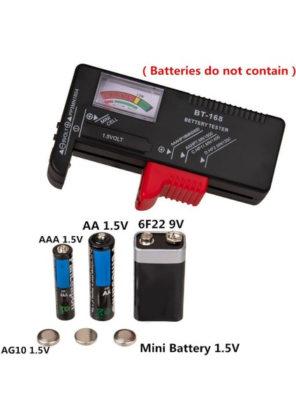 Pointer BT-168 Pil Kapasitesi Test Cihazı Pil Test Cihazı Elektrik Test Cihazı Siyah (Yurt Dışından) indirimleri
