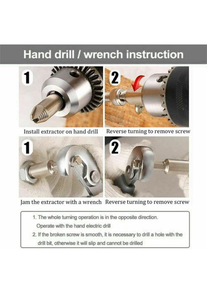 Le 5 Adet Hasarlı Vida Çıkarıcı Kaldırma Seti 5 Boyutları Güçlü Kavrama Vidaları Cıvata Özü Matkap Ucu Araçları (Yurt Dışından) indirimleri