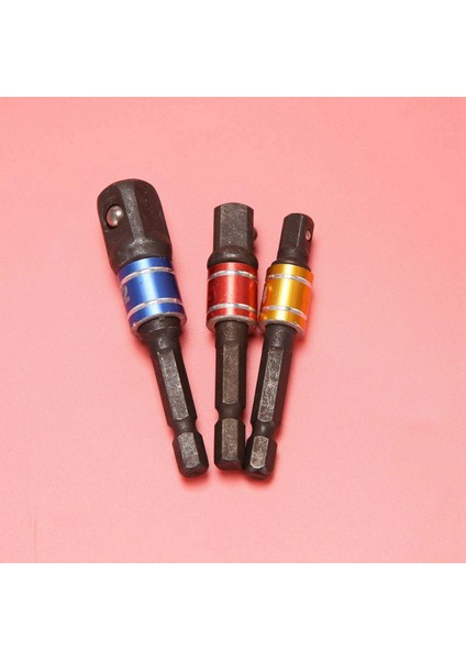 Darbe Sınıfı Sürücü Soketleri Adaptör Uzatma Seti Matkap Ucu Dik Açılı Matkap, 6 Adet Soket Adaptör Seti (Yurt Dışından)