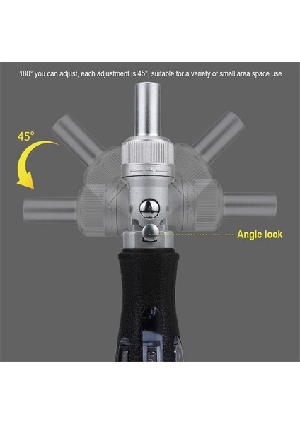 13 In 1 Cırcır Tornavida Seti Çok Açılı Katlanabilir El Aracı Ev Donanım Saplı Hex Phillips Manuel Tamir Araçları (Yurt Dışından) fiyatları