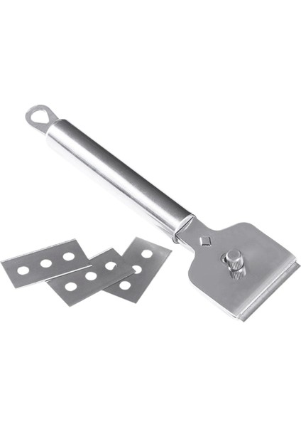 Bradoo- Seramik Cam Fırın Soba Brülör Temizleyici Temizleme Kazıyıcı Kazıyıcı Indüksiyon, Seramik ve Düz Sobaya Uygun Kazıyıcı (Yurt Dışından)