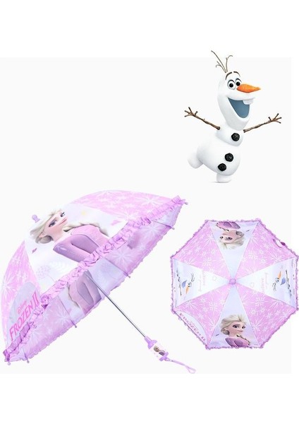 Zethus Kadın Uv Korumalı Şemsiye - Pembe (Yurt Dışından)