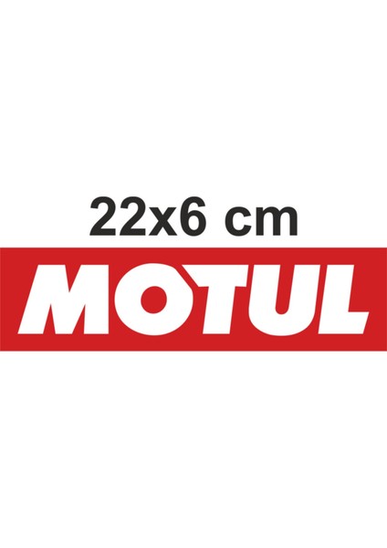 Motul Oto Sticker, 22*6 cm Clk-4